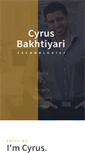 Mobile Screenshot of cyrusbakhtiyari.com